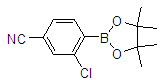 3-Chloro-4-(4,4,5,5-tetramethyl-1,3,2-dioxaborolan-2-yl)benzonitrile Structure,945391-06-0Structure