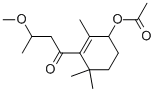 1-[3-(Acetyloxy)-2,6,6-trimethyl-1-cyclohexen-1-yl]-3-methoxy-1-butanone Structure,945426-70-0Structure