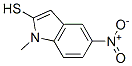 1H-indole-2-thiol, 1-methyl-5-nitro- Structure,945454-10-4Structure