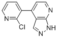 4-(2-Chloro-3-pyridinyl)-1h-pyrazolo[3,4-b]pyridine Structure,945599-34-8Structure