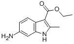 Ethyl 6-amino-2-methyl-1H-indole-3-carboxylate Structure,945655-37-8Structure