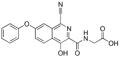 n-[(1-氰基-4-羥基-7-苯氧基-3-異喹啉)羰基]-甘氨酸結(jié)構(gòu)式_945739-65-1結(jié)構(gòu)式