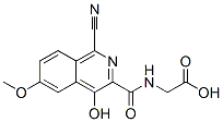 n-[(1-氰基-4-羥基-6-甲氧基-3-異喹啉)羰基]-甘氨酸結(jié)構(gòu)式_945739-73-1結(jié)構(gòu)式