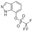 1H-indazol-7-yl trifluoromethanesulfonate Structure,945761-93-3Structure