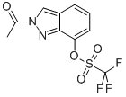 2-acetyl-2H-indazol-7-yl trifluoromethanesul Structure,945761-97-7Structure