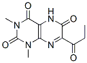 2,4,6(3H)-pteridinetrione, 1,5-dihydro-1,3-dimethyl-7-(1-oxopropyl)- Structure,94591-04-5Structure