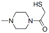 Piperazine, 1-(mercaptoacetyl)-4-methyl-(9ci) Structure,94592-56-0Structure