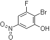 2-Bromo-3-fluoro-5-nitrophenol Structure,945971-14-2Structure