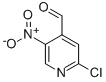 4-Pyridinecarboxaldehyde, 2-chloro-5-nitro- Structure,946136-72-7Structure