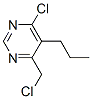 4-Chloro-6-(chloromethyl)-5-propyl-pyrimidine Structure,946198-56-7Structure