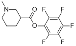 Pentafluorophenyl 1-methylpiperidine-3-carboxylate Structure,946409-23-0Structure