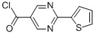 2-Thien-2-ylpyrimidine-5-carbonyl chloride Structure,946409-25-2Structure