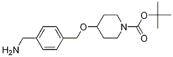 Tert-butyl 4-[4-(aminomethyl)benzyloxy]piperidine-1-carboxylate Structure,946409-35-4Structure