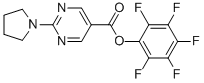 Pentafluorophenyl 2-pyrrolidin-1-ylpyrimidine-5-carboxylate Structure,946409-38-7Structure