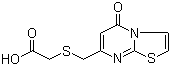 2-[[(5-Oxo-5h-thiazolo[3,2-a]pyrimidin-7-yl)methyl]thio]acetic acid Structure,946666-76-8Structure