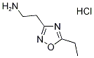 2-(5-乙基-1,2,4-噁二唑-3-基)乙胺結(jié)構(gòu)式_946667-66-9結(jié)構(gòu)式