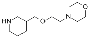 4-[2-(3-Piperidinylmethoxy)ethyl]morpholine Structure,946713-06-0Structure