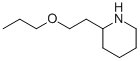 2-(2-Piperidinyl)ethyl propyl ether Structure,946760-63-0Structure