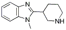 1-Methyl-2-piperidin-3-yl-1h-benzoimidazole Structure,947013-81-2Structure