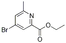 4-Bromo-6-methylpyridine-2-carboxylic acid ethyl ester Structure,947179-03-5Structure