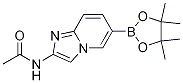 N-(6-(4,4,5,5-tetramethyl-1,3,2-dioxaborolan-2-yl)h-imidazo[1,2-a]pyridin-2-yl)acetamide Structure,947249-08-3Structure