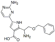  2-[1-氨基-2-(苯基甲氧基)乙基]-5-(2-氨基-4-嘧啶)-1H-吡咯-3-羧酸結(jié)構(gòu)式_947327-57-3結(jié)構(gòu)式