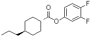 Trans-3,4-difluorophenyl 4-propylcyclohexanecarboxylate Structure,94737-80-1Structure