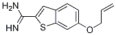 6-(Allyloxy)benzo[b]thiophene-2-carboximidamide Structure,947590-63-8Structure