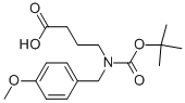 4-(Tert-butoxycarbonyl(4-methoxybenzyl)amino)butanoic acid Structure,947661-79-2Structure