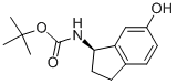 N-[(1r)-2,3-dihydro-6-hydroxy-1h-inden-1-yl]carbamic acid tert-butyl ester Structure,947674-87-5Structure