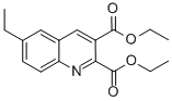 6-Ethylquinoline-2,3-dicarboxylic acid diethyl ester Structure,948289-92-7Structure