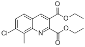 7-Chloro-8-methylquinoline-2,3-dicarboxylic acid diethyl ester Structure,948290-46-8Structure