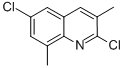 2,6-Dichloro-3,8-dimethylquinoline Structure,948291-54-1Structure