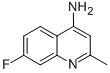 4-Amino-7-fluoro-2-methylquinoline Structure,948293-45-6Structure