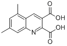 5,7-Dimethylquinoline-2,3-dicarboxylic acid Structure,948293-89-8Structure