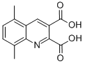 5,8-Dimethylquinoline-2,3-dicarboxylic acid Structure,948293-98-9Structure