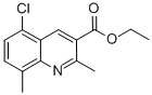 5-Chloro-2,8-dimethylquinoline-3-carboxylic acid ethyl ester Structure,948294-10-8Structure