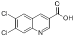 6,7-Dichloroquinoline-3-carboxylic acid Structure,948294-42-6Structure