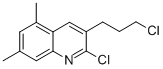 2-Chloro-3-(3-chloropropyl)-5,7-dimethylquinoline Structure,948294-58-4Structure