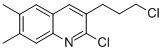 2-Chloro-3-(3-chloropropyl)-6,7-dimethylquinoline Structure,948294-60-8Structure