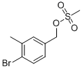 4-Bromo-3-methylbenzyl methanesulfonate Structure,948350-91-2Structure