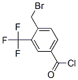 Benzoyl chloride, 4-(bromomethyl)-3-(trifluoromethyl)- Structure,948553-14-8Structure