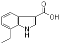 7-Ethyl-1h-indole-3-carboxylic acid Structure,948581-62-2Structure