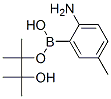 2-Amino-5-methylphenyboronic acid, pinacol ester Structure,948592-80-1Structure