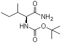 (L)-tert-butyl -1-amino-3-methyl-1-oxopentan-2-ylcarbamate Structure,94888-34-3Structure