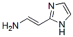 Ethenamine, 2-(1h-imidazol-2-yl)- Structure,948905-45-1Structure