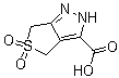 4,6-Dihydro-2h-thieno[3,4-c]pyrazole-3-carboxylic acid 5,5-dioxide Structure,949034-65-5Structure