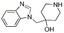 4-Benzoimidazol-1-ylmethyl-piperidin-4-ol Structure,949100-26-9Structure