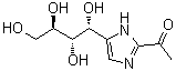 1-[4-(1,2,3,4-Tetrahydroxybutyl)-1h-imidazol-2-yl]ethanone Structure,94944-70-4Structure