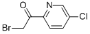 2-Bromo-1-(5-chloropyridin-2-yl)ethanone Structure,94952-47-3Structure